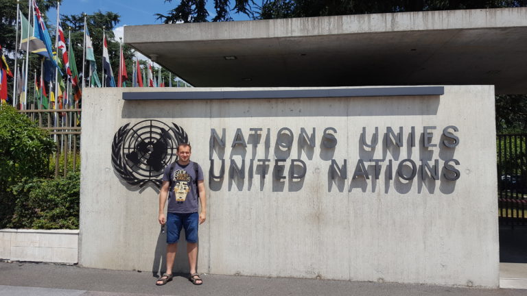 Pałac Narodów - siedziba Organizacji Narodów Zjednoczonych