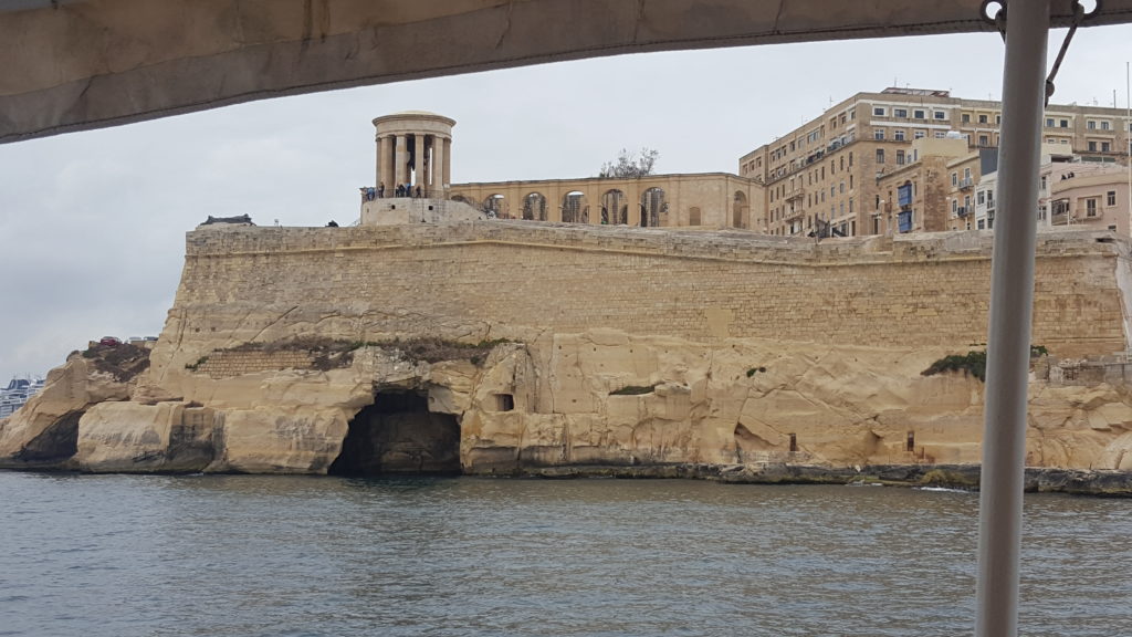 Widok nabrzeża Valletty - Malta