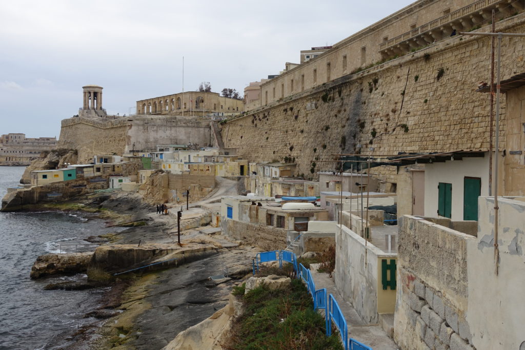 Nabrzeże portowe - Valletta - zwiedzanie, historia