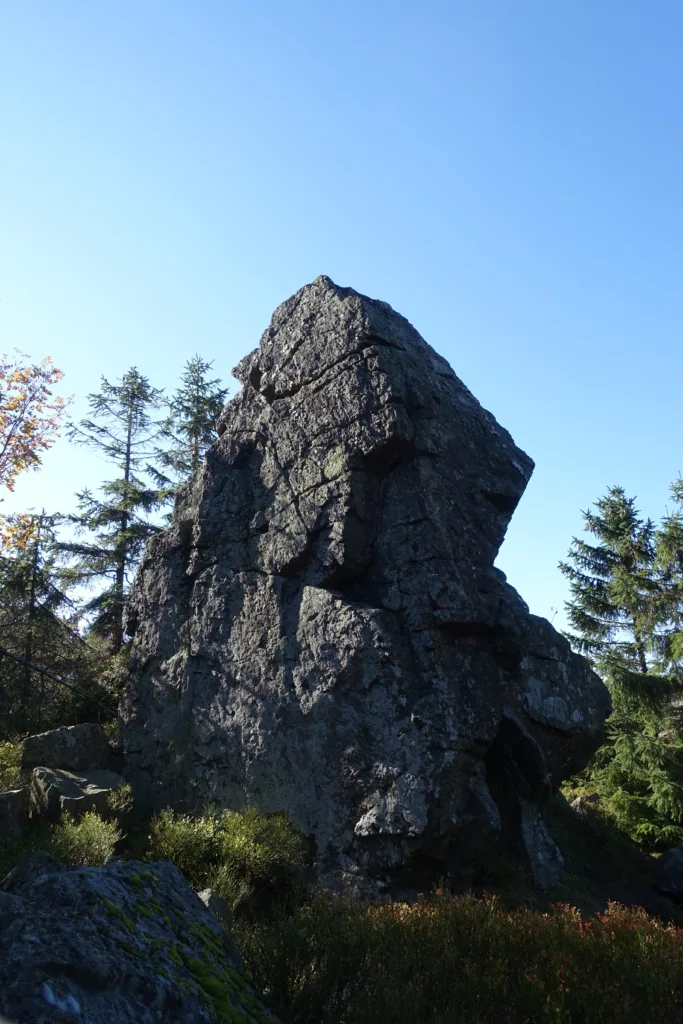 Rzeźby skalne w Górach Izerskich