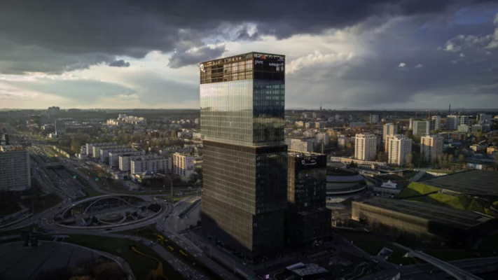 Katowice z lotu ptaka