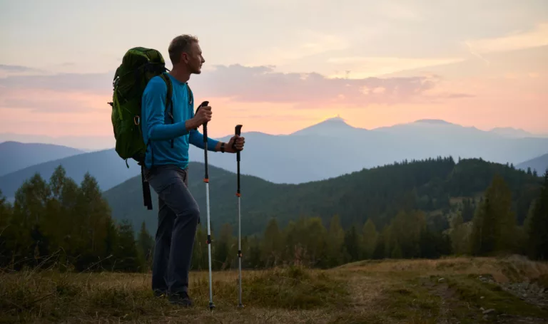 kijki trekkingowe w góry