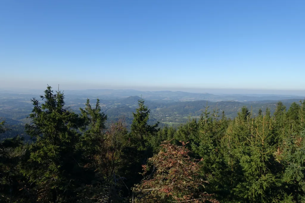 Szlak niebieski na Skalnik z Czarnowa