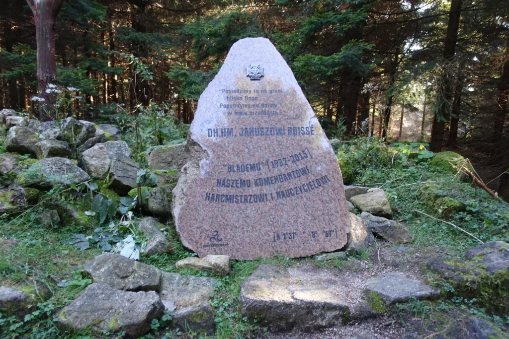 Szlak niebieski na Skalnik z Czarnowa