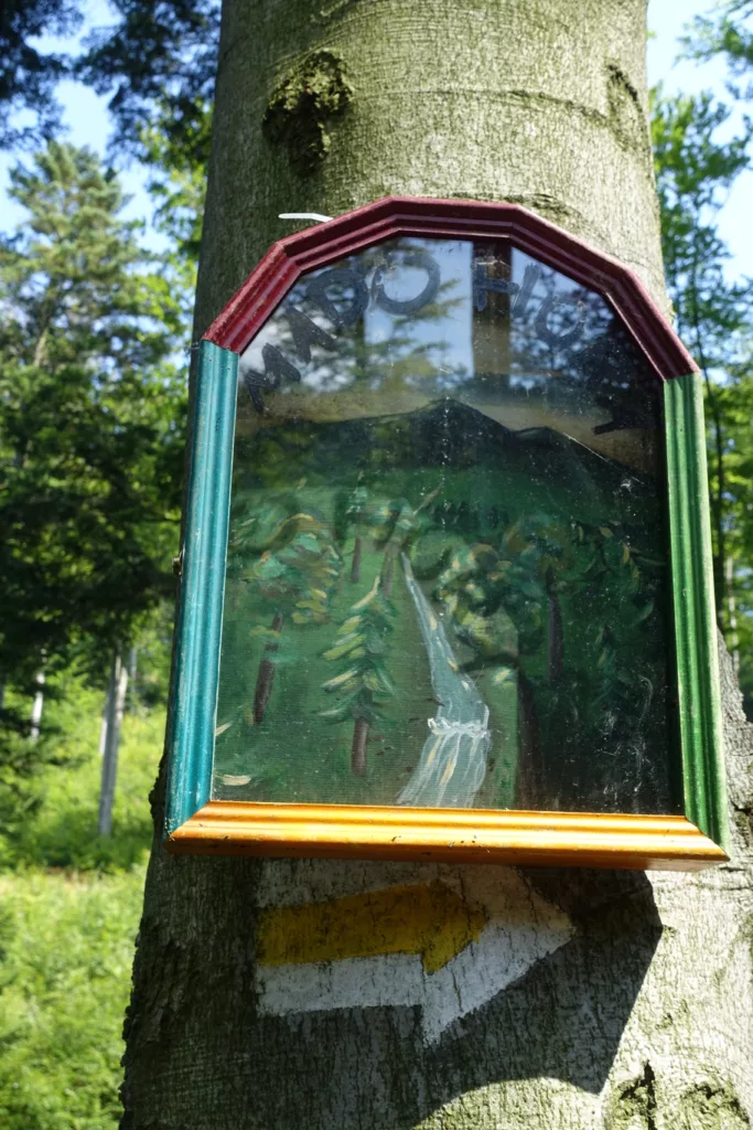 Beskid Mały Łamana Skała