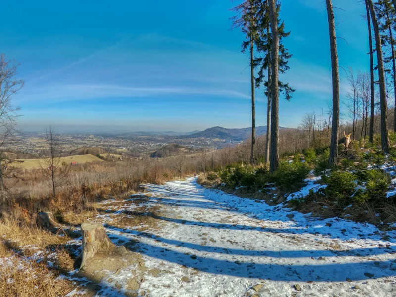 Szlak na Wielką Czantorię z Ustronia Jelenica